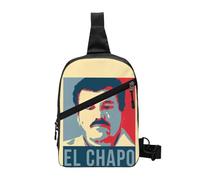 Joaquin El Chapo - Guzman Narcos Crime TV Pablo Escobar Sac de poitrine pour homme Sling Sac à dos à bandoulière Sac de poitrine Sac à dos Sac à dos Sac à bandoulière
