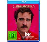 Her [Blu-ray] (Blu-ray) Phoenix Joaquin Adams Amy Mara Rooney Johansson Scarlett