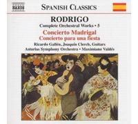 Joaquín Rodrigo Complete Orchestral Works Vol. 5 (Valdes, Asturias So) (CD)