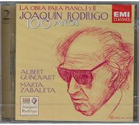 Joaquin Rodrigo - Ed.Centenario:Obra Piano 1 Y 2 [Import]
