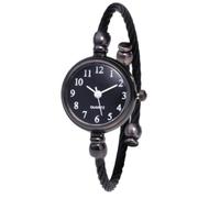 JOATVEE Bracelet en Argent à la Mode Style Ouverture Petite Montre Vintage fraîche Montre Bijoux pour Femmes Montre Simple et Polyvalente Petit Cadran Girly Bracelet Montre