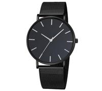 JOATVEE Bracelet en Maille Ultra-Mince Simple Bande échelle d’Affaires Montre de Mode tempérament Occasionnel Couple Montre à Quartz Montre de Mode pour Femmes