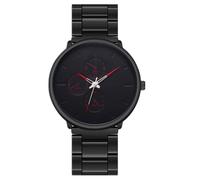 JOATVEE Mode Numérique Noir Hommes Montre Vie Étanche Silicone Bracelet Hommes Sports Business Montre Montre