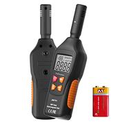JOAUIAX Détecteur De Rayonnements Electromagnétiques,5HZ-3500MHZ Radiomètre 3 En 1 Compteur Emf Numérique Avec Lcd&alarme Sonore-lumineuse Pour Le Bureau à Domicile -JMET01