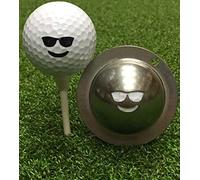 Joayuezo Pochoir de marquage de Balle de Golf DIY Acier Inoxydable Balle De Golf Ligne Liner Marquage Modèle Ligne Clip De Marquage De Balle Golf (Style 17)