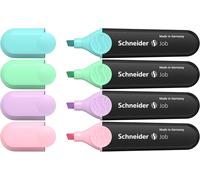 Job 150 Pastell Surligneur (Turquoise, Menthe, Lilas Et Rose) Lot De 4