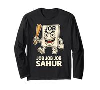 Job Job Sahur - Funny Sahur Brain Rot Kids Gaming Meme Manche Longue