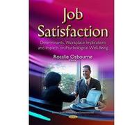 Job Satisfaction (Business Issues, Competition and Entrepreneurship) - [Version Originale] Inconnu (Auteur)