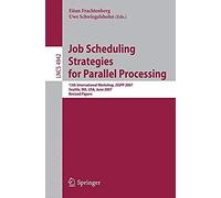 Job Scheduling Strategies For Parallel Processing