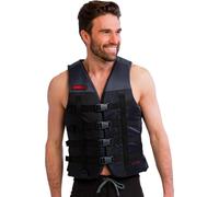 Jobe Dual Life Vest Gilet de sauvetage Gilet de bateau ski nautique unisexe black - Taille : L/XL