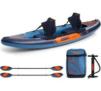 Jobe GAMA Kayak Set 2 personnes gonflable Canoë Kayak de tourisme Kayak 365cm