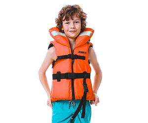 Jobe Gilet de Sauvetage Comfort Boating pour Enfant, Orange, 4XS