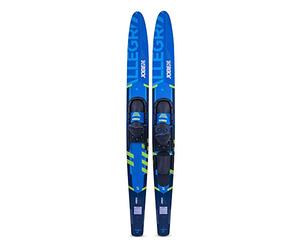 Jobe Ski Nautique Allegre 67" Combo Waterskis 67 Pouces (Bleu)