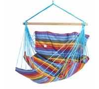 JOBEK-Chaise hamac coloris multicolore en polypropylène XXL Jobek Hamac Konfort - 225 x 130 cm
