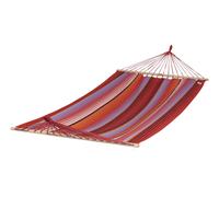 JOBEK-Hamac à barre double en polypropylène rouge carmina Jobek Komplice - 300 x 125 cm