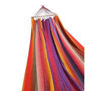 JOBEK-Hamac GraphiK Chromalys coloris multicolore en coton - 30 x 140 cm