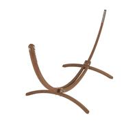 JOBEK-Support fixe pour hamac coloris beige en bois Jobek - 350 x 136,5 x 125 cm