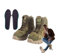 Joberio Baskets chauffantes | Chauffe-pieds électriques rechargeables - Semelle antidérapante à température contrôlée Chaussures chauffantes rechargeables pour homme et femme