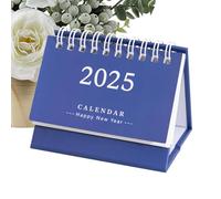 Joberio Calendrier de bureau 2025 | Petit calendrier de bureau debout 2025 | Calendrier mensuel 2025, planificateur familial 2025, calendrier d'organisation et de planification pour décoration de