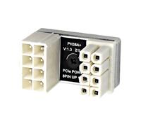 Joberio Connecteur d'angle à 180 degrés pour GPU, Adaptateur d'angle GPU 8P | Adaptateur GPU résistant à l'usure, connecteur GPU en métal pour la Vie Quotidienne, Les Jeux, Le Travail