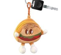 Joberio Porte-Monnaie Anime, Petit Sac à Monnaie,Sac de Rangement Hambourg Peluche Bourse | Charme de Sac en Peluche Fait à la Main, Portefeuille en Peluche Anime, Petit Porte-Monnaie pour Les