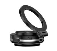 Joberio Support de téléphone pour voiture - Support de téléphone magnétique rotatif | Support de téléphone magnétique à ventouse | Fournitures de voiture solides réglables et pliables à 270 ° pour