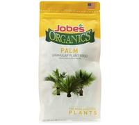 Jobe's Organics Engrais pour palmier avec biozome, 4-2-4 engrais granulaire organique à action rapide pour toutes les plantes de palmier, sac de 1,8 kg