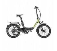 Jobobike Ace - Vélo Électrique - Moteur 250 W - Batterie 36 V 10 Ah - Vélo Électrique Pliable - Vitesse Maximale 25 Km/H - Jaune Multicolore