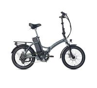 Jobobike Sam Vélo électrique pliant- 468 Wh - 250W - 20 pouces - 36V 13AH- XOFO Motor- 60 km d'autonomie - Shimano 7 speed - Gris