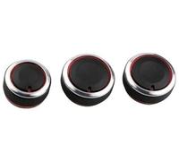 JOBOUND Pièces d'autocollants de bouton automatique, for POLO, 2002 2003 2004 2005 2006 2007 2008 2009 2010 2011 2012 2013 Bouton de climatisation de voiture Bouton de commutation de commande Accessoi