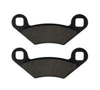 JOBOUND Plaquettes de Frein Avant et arrière for Moto, for Polaris, Sportsman 800 EFI 2005-2006 2008-2012 Plaquettes de Frein pour Moto(Front)