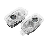 JOBOUND Projecteur LED for Porte de Voiture, 2 pièces, Ombre Lumineuse 3D for W221 W447 W639 W640 V Vito CL C216 Classe S, Accessoires lumières de flaque d'eau de Voiture (Size : for M-ercedes Benz)