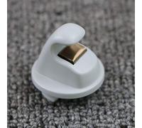 JOBOUND Support de Crochet à Clip for Pare-Soleil, for VW Golf 7 MK7 2013 + Passat B8 Polo t-Cross Tiguan Touran 2016 + 5G0857561B Gris (Size : Grey 1Pcs)