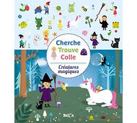 J'observe et je colle - Monstres et créatures magiques