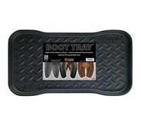 JobSite Plateau à Bottes Robuste, Polyvalent pour Chaussures, Animaux de Compagnie, Jardin - Chambre à Boue, entrée, Garage - intérieur ou extérieur - 38 x 71 cm - Pack de 1