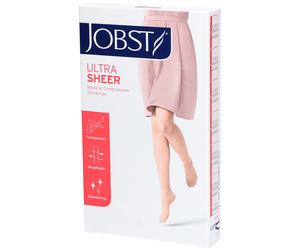 Jobst Ultrasheer Bas Genou Classe 2 AD Petit Softfit Noir Medium Chaussettes 1 pc(s)