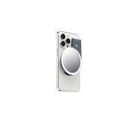 JOBY Beamo Anneau de Lumière Ring Light, Compatible avec iPhone MagSafe, Anneau Lumineux LED, Fixation pour Tout Type de Smartphone, Anneau Lumineux Ring Light Magnétique Magnétique, Couleur Gris