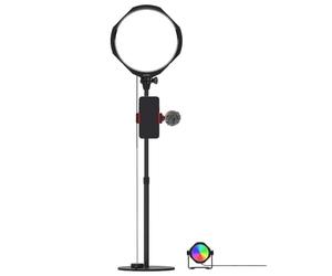 JOBY Beamo Studio Creator Kit, Lumière Studio USB pour Vidéo, Soft Key Light Télécommandé, Lumière 12 Couleurs, Microphone Mobile Wavo, Bras Flexible Gorillapod avec Support Téléphone