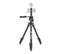 Joby Kit trépied Compact Advanced – Rotule 3D, Fixation ¼-20, Support smartphone, Noir