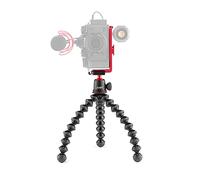 Joby GorillaPod 3K Kit et Support Mode Portrait, Trépied Compact/Flexible avec Rotule Ball 3K, Support en L pour Mode Paysage et Portrait, Compatible Appareils Photos Hybrides Jusqu’à 3kg Noir