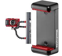 JOBY GorillaPod Magnetic 325 - Mini Trépied Polyvalent avec Pied Magnétique et Rotule Ball Intégrée & Manfrotto MCLAMP Pince Universelle pour Smartphone avec Pas de Vis 1/4 Noir