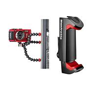 JOBY GorillaPod Magnetic 325 - Mini Trépied Polyvalent & Manfrotto MCPIXI - Pince Universelle pour Smartphone, Version Pro