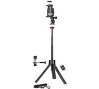 Joby GripTight PRO TelePod - Poignée de tir/mini trépied/tige de selfie Noir G
