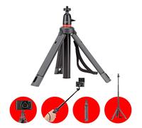 Joby JB01549-BWW Perche à Selfie/Trépied télescopique pour Appareils Compacts/Plus Noir