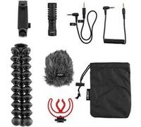 Joby - Trépied GorillaPod Creator Kit JB01729-BWW - Micro et lumière - pour smartphone/caméra - Noir