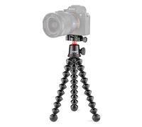 JOBY Kit GorillaPod 3K Pro, Trépied Flexible Professionnel en Aluminium avec Rotule Ball et Plateau Rapide, pour Appareil Photo Hybride Premium, Charge Max. 3 kg, Fabriqué en Italie - J91566-BWW