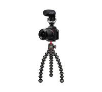 JOBY Kit Vlogger-Real Time, Kit Vlogging GorillaPod pour Appareil Photo (Trépied Flexible 3K, Microphone on-Camera Wavo Plus, Câbles TRR), Système de Vlogging, Vloggers,Youtubers