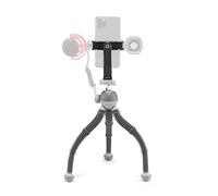 JOBY PodZilla Large Kit, Trépied Flexible avec Support de Téléphone GripTight 360, Trépied Smartphone par les Créateurs du GorillaPod, Compatible avec iPhone, Caméra Sport, Appareil Jusqu'à 2.5Kg,Gris