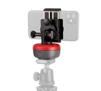 JOBY Spin Kit Rotule Motorisée et Pince pour Smartphone - Base Panoramique avec Contrôle Bluetooth Via Appli, Conçue pour Panorama, Vlog, Création de Contenu, Vidéo et Timelapse