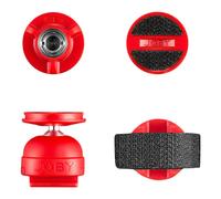 Joby Pack de montage Wavo AIR – Accessoires pour micro-cravate et micro sans fil – Rouge E